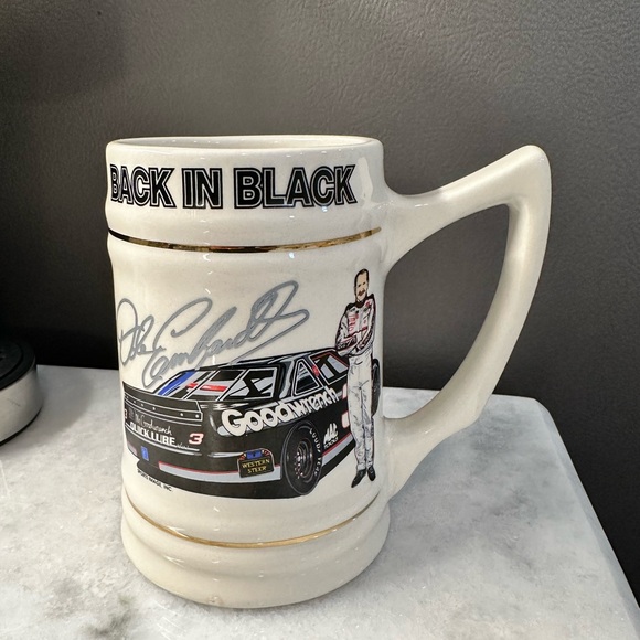 Dale Earnhardt Five Time Winston Cup Championship Ceramic Mug - Collectible - Picture 13 of 13